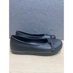 Crocs Loafer Crocband 2.5 Black Slip On Adjustable Strap Comfort Womens Size 7